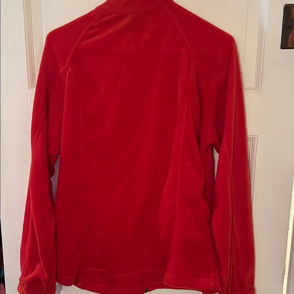 Columbia Vibrant Red Full-Zip Fleece - Picture 4 of 4